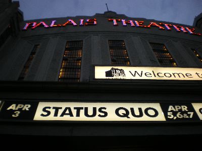 The Palais Theatre lit up and ready to be rocked