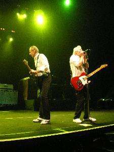 Francis and Andy, back to back in Brisbane (photo by Lee Hawkins, please do not reproduce without permission)