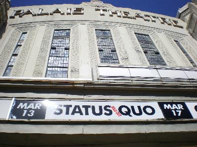 Quo at The Palais, SOLD OUT! (photo by Lee Hawkins, please do not reproduce without permission)
